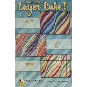 Black Cat Creations - I Used To Be A Layer Cake Quilt Pattern- Bargello